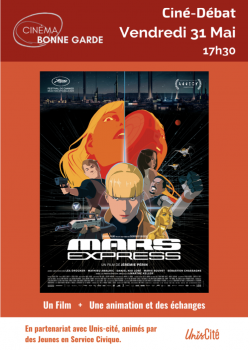 Mars express - Ciné-débat Le 31 mai 2024