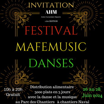Festival Mafe Music Danses Le 26 juin 2024
