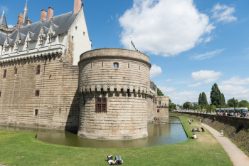 Douves du Château des Ducs de Bretagne